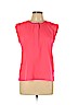 J. Crew Factory Store 100% Polyester Pink Sleeveless Blouse Size 10 (petite) - photo 1