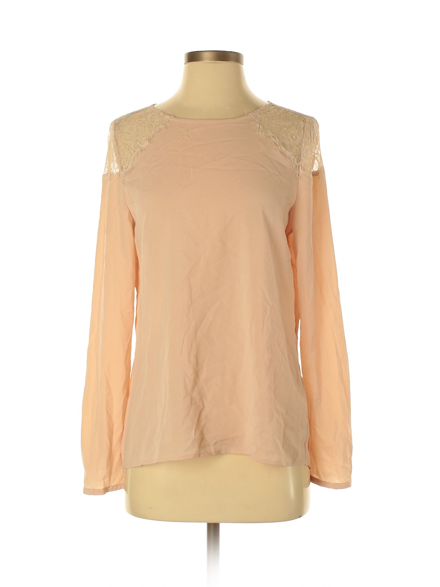 Paraphrase Women Brown Long Sleeve Blouse S | eBay