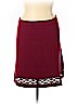 Ann Taylor Factory Burgundy Casual Skirt Size XL - photo 1