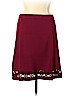 Ann Taylor Factory Burgundy Casual Skirt Size XL - photo 2