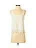 American Eagle Outfitters Ivory Sleeveless Top Size S (petite) - photo 1