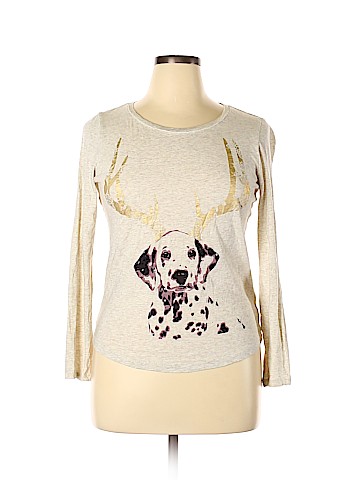 Crown & Ivy Long Sleeve T-Shirt (view 1)