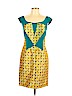 Bibhu Mohapatra 100% Silk Gold Casual Dress Size 10 - photo 1