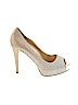 a.n.a. A New Approach Gold Heels Size 9 1/2 - photo 1