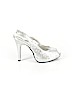 Lulu Townsend Silver Heels Size 10 - photo 1
