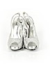 Lulu Townsend Silver Heels Size 10 - photo 2