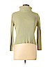 J.jill 100% Cotton Green Turtleneck Sweater Size L (petite) - photo 1