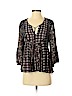 Ella Moss 100% Rayon Black 3/4 Sleeve Blouse Size XS - photo 1