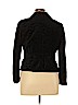 Ann Taylor LOFT 100% Cotton Black Blazer Size 14 (petite) - photo 2