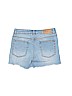 Zara Solid Blue Denim Shorts Size 9 - 10 - photo 2