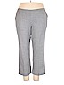 Alfred Dunner 100% Cotton Gray Dress Pants Size 18 (petite) - photo 1