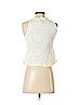 Aqua 100% Rayon Ivory Sleeveless Blouse Size XS - photo 2