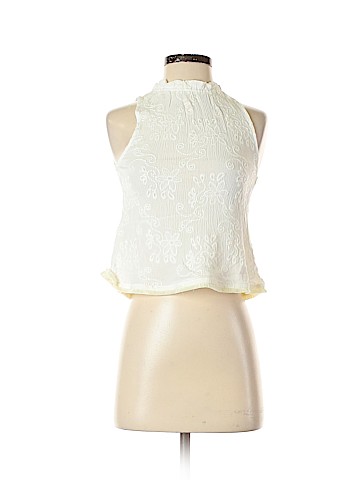 Aqua Sleeveless Blouse (view 1)