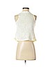 Aqua 100% Rayon Ivory Sleeveless Blouse Size XS - photo 1