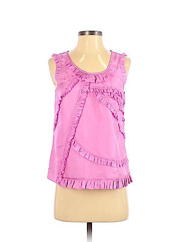 J.Crew Sleeveless Silk Top (view 1)