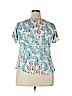 Cato White Short Sleeve T-Shirt Size 14 - 16 - photo 2
