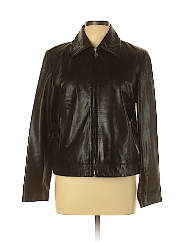 Ellen Tracy Leather Jacket (view 1)