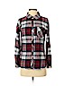 Rails 100% Cotton Burgundy Long Sleeve Button-Down Shirt Size S - photo 1
