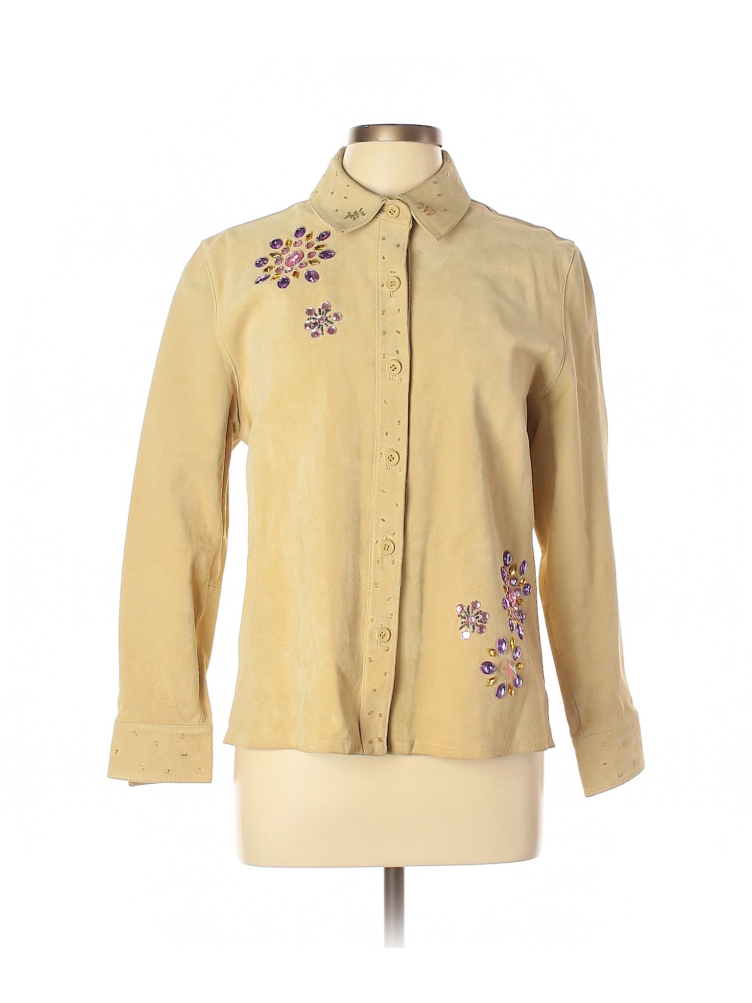 Draper's & Damon's Women Yellow Jacket L Petites | eBay