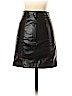 H&M 100% Polyester Black Casual Skirt Size 2 - photo 2