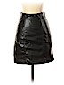 H&M 100% Polyester Black Casual Skirt Size 2 - photo 1