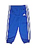 Adidas 100% Polyester Blue Track Pants 12-18 MO / 18 MO - photo 1