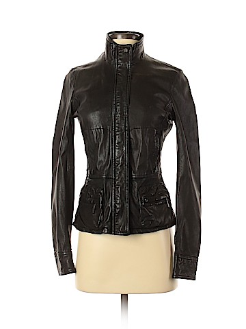 Vince. Leather Jacket (view 1)