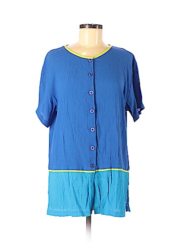 Diane von Furstenberg Short Sleeve Blouse (view 1)