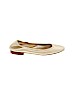 Brian Atwood 100% Leather Gold Flats Size EU 37 - photo 1