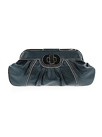 Badgley Mischka Leather Clutch (view 1)