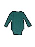 Baby Gap 100% Cotton Green Long Sleeve Onesie Size 18-24 mo - photo 2