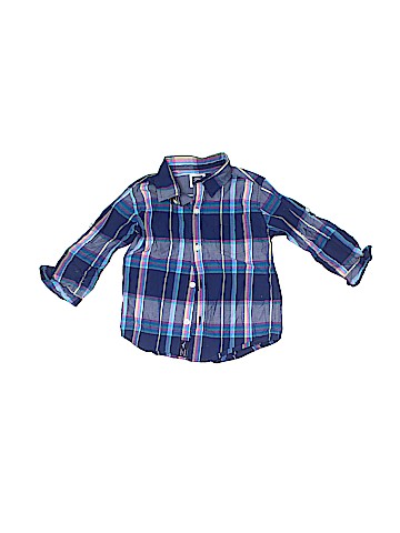 Janie and Jack Short Sleeve Button-Down Shirt (view 1)