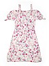 Jenna & Jessie 100% Polyester Floral Pink Romper Size 12 - photo 2
