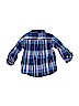 Janie and Jack 100% Cotton Blue Short Sleeve Button-Down Shirt Size 12-18 mo - photo 2