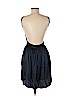 Contrarian New York 100% Silk Blue Cocktail Dress Size 4 - photo 2