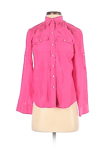 Ann Taylor Long Sleeve Button-Down Shirt (view 1)