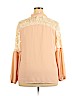 Truth NYC 100% Polyester Pink Long Sleeve Blouse Size 1X - photo 2