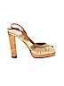 Prada Gold Heels Size EU 39 - photo 1
