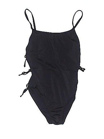 Solid & Striped One Piece Swimsuit (view 1)