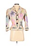 Etcetera 100% Silk Tan Silk Blazer Size 2 - photo 1