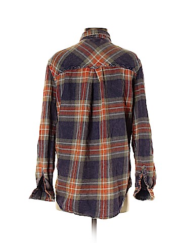 BDG Long Sleeve Button-Down Shirt (view 2)