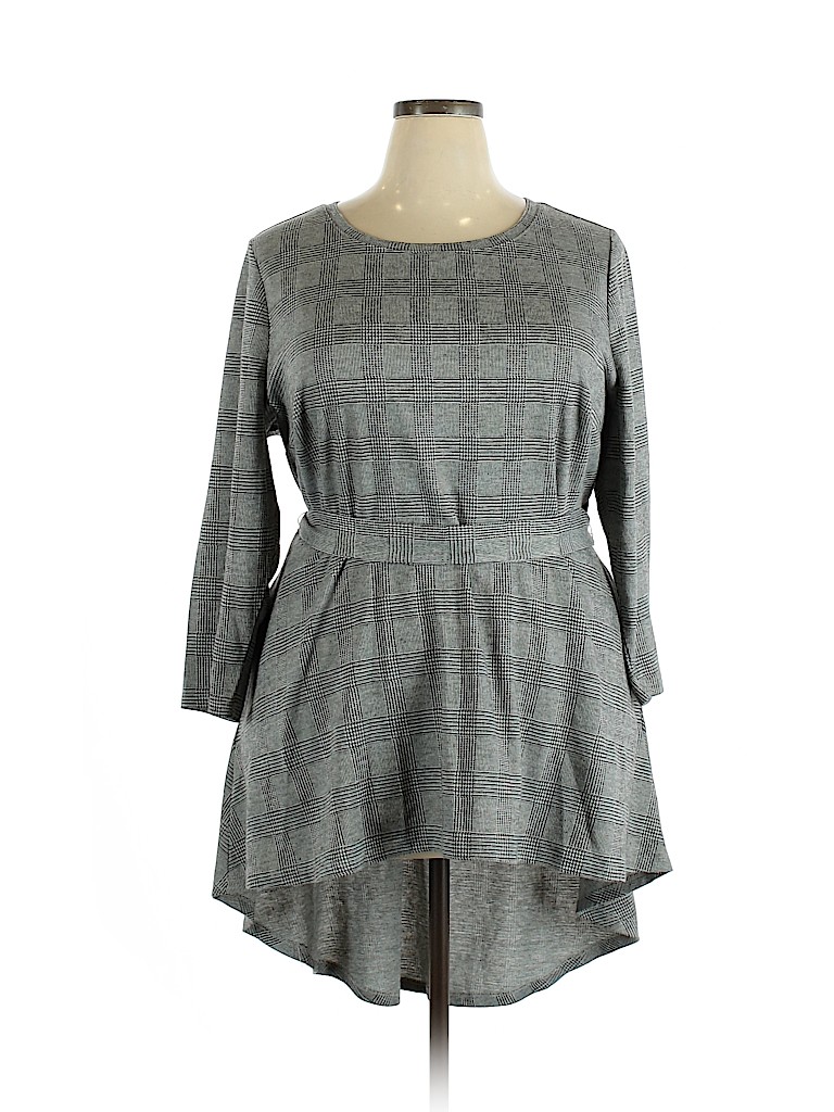Lane Bryant Gray Casual Dress Size 18 - 20 Plus - photo 1