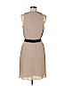 Halston Heritage 100% Polyester Tan Casual Dress Size 6 - photo 2