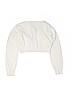 My Michelle 100% Cotton White Shrug Size 12 - photo 2