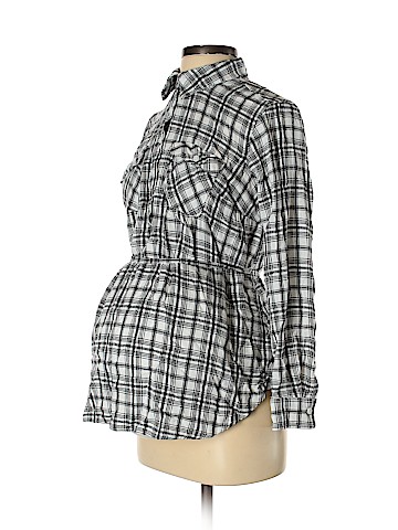 Isabel Maternity Long Sleeve Blouse (view 1)