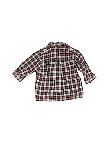 Carter's Long Sleeve Button-Down Shirt (view 2)