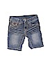 Pony Tails Blue Denim Shorts Size 7 - photo 1