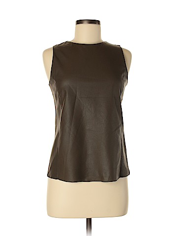 Vince. Leather Top (view 1)