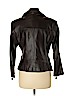 Donna Karan New York 100% Leather Brown Leather Jacket Size M - photo 2