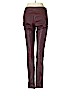 Adam Lippes 100% Lambskin Burgundy Leather Pants Size 0 - photo 2